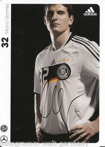 Mario Gomez DFB AK 2008 Original Signiert +A34719 - Bild 1 von 1
