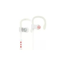Apachie Sports Bluetooth 4.1 Earphones IPX4 Noise Cancelling 8Hr Battery - White