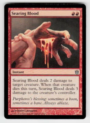 Born of the Gods #111 Searing Blood - Image 1 of 2