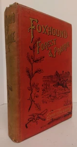 1892 "Fox-Hound, Forest, and Prairie" Pennell-Elmhirst HB Color Plates HUNTING - Imagen 1 de 12
