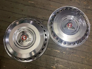 20" Styla Round Hole Alum Coach Bus Wheel Discs Set x4 Bedford AEC Leyland BMC - Picture 1 of 1