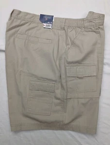 SATTELBLUT GROSSE GRÖSSE 44/8 STEINSEITE ELASTISCH BAUMWOLLE CARGO SHORTS NEU - Bild 1 von 5