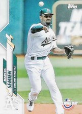 2020 Topps Opening Day # 178 Marcus Semien Oakland Athletics