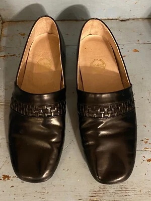 Zapatillas de cuero LB Evans negras para hombre 9,5 Foto 1 de 4