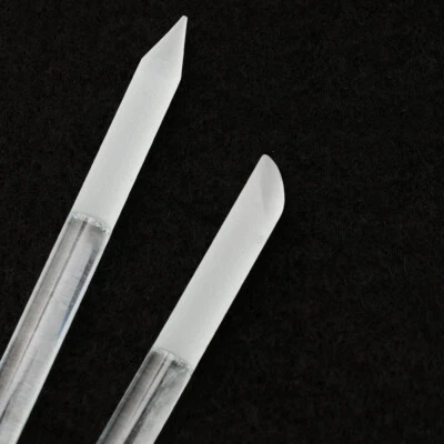 Мини матовая двуглавая пилочка для ногтей из наностекла инструмент для шлифования ногтей хрустальная палочка - Изображение 1 из 4