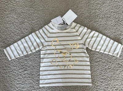 NWT 100% Authentic Baby Dior Long Sleeve Long Sleeve Cotton Shirt - 9 Months - Image 1 of 4