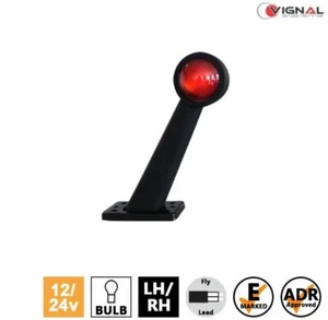 Vignal DX GLÜHBIRNE LH/RH ENDUMRISSMARKIERUNGSLEUCHTE (Fliegenkabel) 12/24V LKW Anhänger - Bild 1 von 2