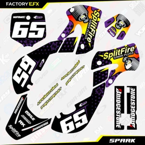 Purple Spark Racing Graphics Kit fit 01-21 Suzuki Rm65 Decal Sticker set RM 65 - Bild 1 von 8
