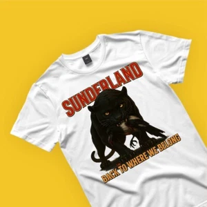 Sunderland back to where we belong cup winners white adult kids cotton tSHIRT - Picture 1 of 3