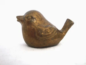 Vogel Messing Bronze Figur 4 cm massiv 284 Gramm - Bild 1 von 6