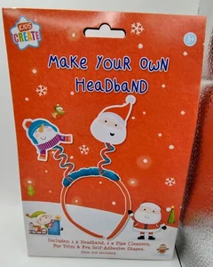 Machen Sie Ihre eigenen Weihnachten Figur Stirnband Kit für Alter 3+ - Bild 1 von 6