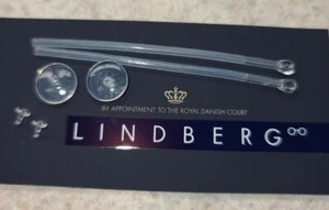 Lindberg 10mm Round Nose Pads & Temple Tip covers AirRim Acetanium - Picture 1 of 2