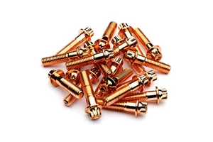 M8 32 mm Roségold 3-teilig Felgenmontage Schrauben Rotiform WCI Arbeitsräder - Bild 1 von 2