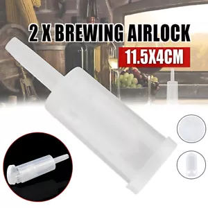 2pcs Brewing Air Lock 3 Pieces Type Home Brew Beer Wine Fermentation Kit New AU - Picture 1 of 12