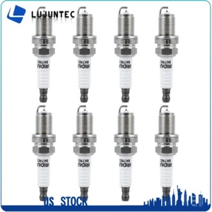 Iridium&Platinum Spark Plugs For 45357 Porsche Cayenne Audi RS5 RS6 R8 BMW 8Pcs - Picture 1 of 8