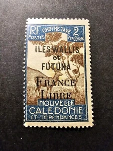 France Colony Wallis And Futuna Tax France Libre N°24 New * Mh 1943 - Picture 1 of 2
