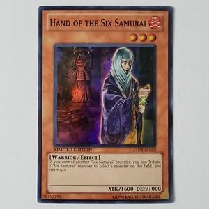 Hand of the Six Samurai - STOR-ENSE2- NM/VLP - Super Rare - Limited - Yugioh - Imagen 1 de 2