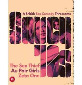 Saucy 70s A British Sex Comedy Threesome (1973) [Blu-ray) Deluxe Edition Box new - Picture 1 of 1