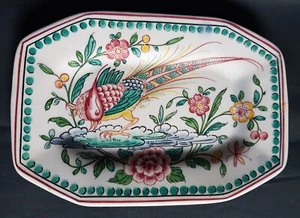 Vintage Hand Painted Signed Numbered OUTEIRO AGUEDA Portugal Trinket Dish. - Picture 1 of 3