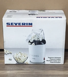 Severin 220V 3 Minute Hot Air Popcorn Maker with Transparent Lid & Filling Scoop - Picture 1 of 5