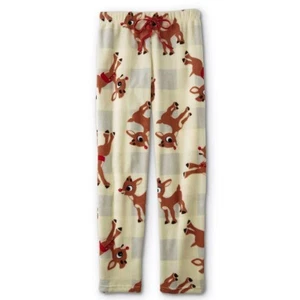 Rudolph The Red Nosed Reindeer Womens Pajamas Pants Size Medium, Large 12-14 NWT - Picture 1 of 1