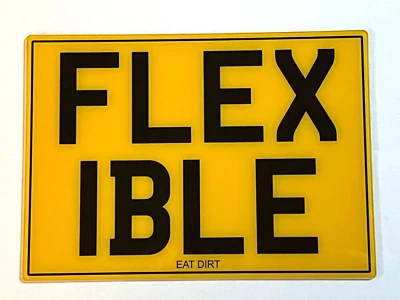 Flexible Show Number Plate with Border, 7 x 5, KTM ,Enduro,  Off Road - Image 1 of 2