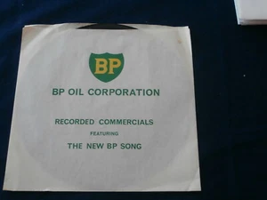 BP OIL CORPORATION~ RECORDED COMMERCIALS~FEATURING THE NEW BP SONG ~ NOVELTY 45 - Bild 1 von 2