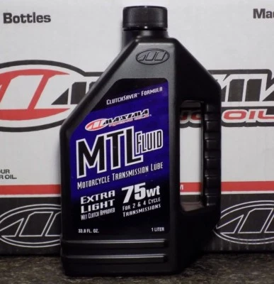 Líquido Máxima MTL con servicio de aceite de transmisión 75 wt 75 wt lubricante de engranajes 33,8 oz 1 litro Foto 1 de 2