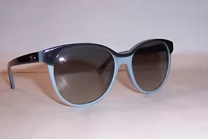 NUEVAS GAFAS DE SOL EMPORIO ARMANI EA 4016 511311 AZUL/GRIS AUTÉNTICAS - Imagen 1 de 8