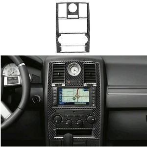 Real Carbon Fiber Interior Central Console Cover Trim Fit For Chrysler 300 08-10 - Bild 1 von 6