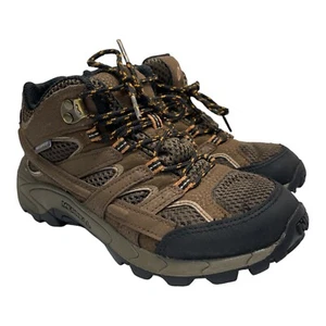 Merrell Youth 2M Brown Hiking Camping Rain Mud Boots - Picture 1 of 7