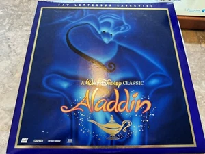 Aladdin (1992) Laserdisc Walt Disney Animation Classic Robin Williams - Picture 1 of 4
