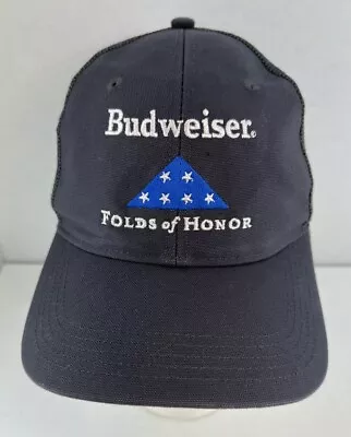 Budweiser Carhartt Folds Of Honor  Mesh SnapBack Trucker Hat Cap - Image 1 of 4