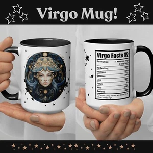 Virgo Zodiac Mug, Virgo Zodiac Gifts, Astrology Mug, Virgo Mug, Virgo Gift - Picture 1 of 6