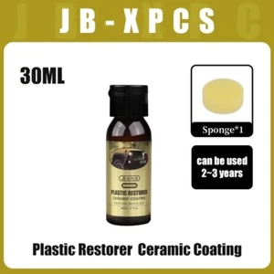 Car Plastic Trim Restorer Ceramic Coating 2-3 Year Protect LongLasting Back Care - Picture 1 of 6