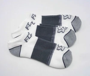 Fox Racing Tech No Show Socks 3 Pack Men's L/XL - Picture 1 of 6