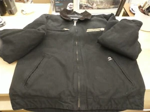 Dri Duck Large Men's Quilted Canvas Corduroy Cotton Work Coat Evergreen... - Picture 1 of 7