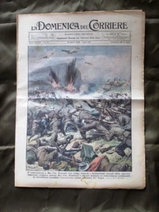 La Domenica del Corriere 12 Aprile 1936 Attacco Mai Ceu Marcia Socotà Aviazione - Picture 1 of 1