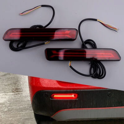 Luz reflectora de parachoques trasero LED apta para Suzuki SX4 2007-2017 Foto 1 de 4