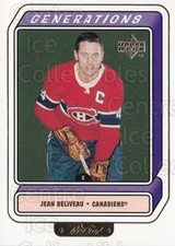 1999-00 Upper Deck Retro Generations #05A Jean Beliveau