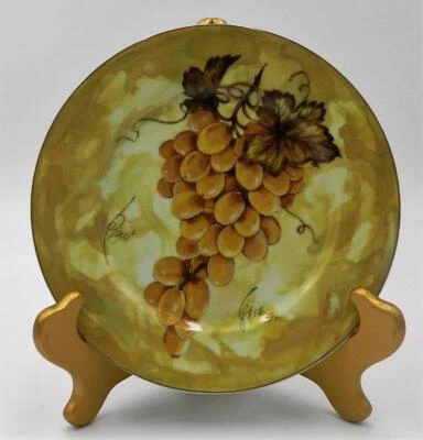 Email de Limoges 1855 Godlinger Grape Design 7-1/2" Marino Set of 2 Salad Plates - Изображение 1 из 2