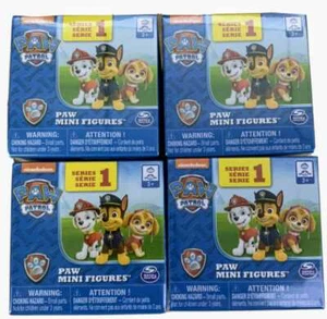 Menge 4 neue Paw Patrol MIGHTY PUPS Serie 1 Paw Mini Figuren Blindbox ungeöffnet - Bild 1 von 1