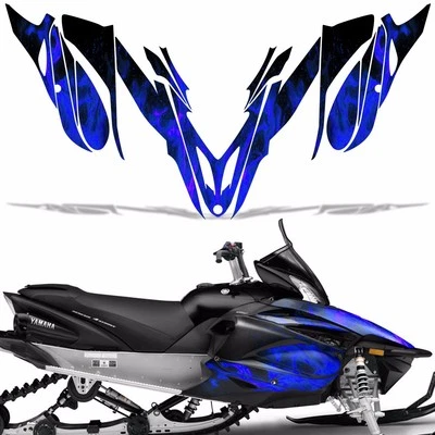 Snowmobile Graphic Decals Stickers For Yamaha Apex 2011-2018 ICE U - Image 1 of 4