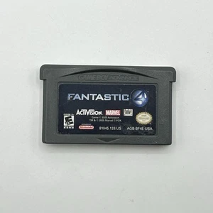 Nintendo Game Boy Advance Fantastic 4 Tested & Working Authentic Activision 2005 - Picture 1 of 3