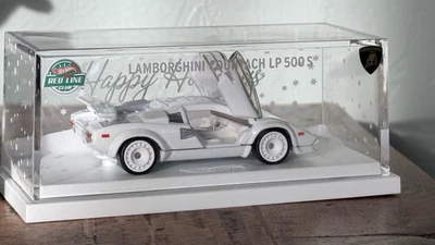 Hot Wheels RLC 1982 Lamborghini Countach LP 500 S Happy Holidays White - Image 1 of 4