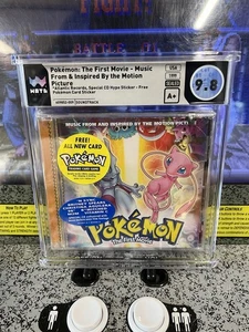 1999 Pokemon The First Movie Music From The Motion Picture WATA 9.8 A+ Sealed - Bild 1 von 12