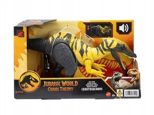 Jurassic World Ceratosuchops Dinosaurier Figur mit Wildem Gebrüll  - Bild 1 von 8