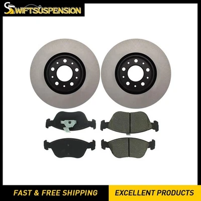 Juego de pastillas de freno de disco delanteras C-Tek rotor de freno de disco 3 piezas para Volvo 850 1994-1997 Foto 1 de 4