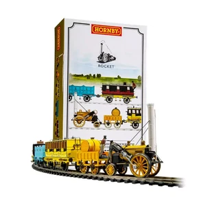 Hornby R3956 L&MR Stephenson's Rocket Mail Coach Pack 6 Pin DCC Ready NEW - Picture 1 of 4