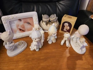 Enesco Precious Moments Figurine Lot Of 8 EUC - Picture 1 of 14